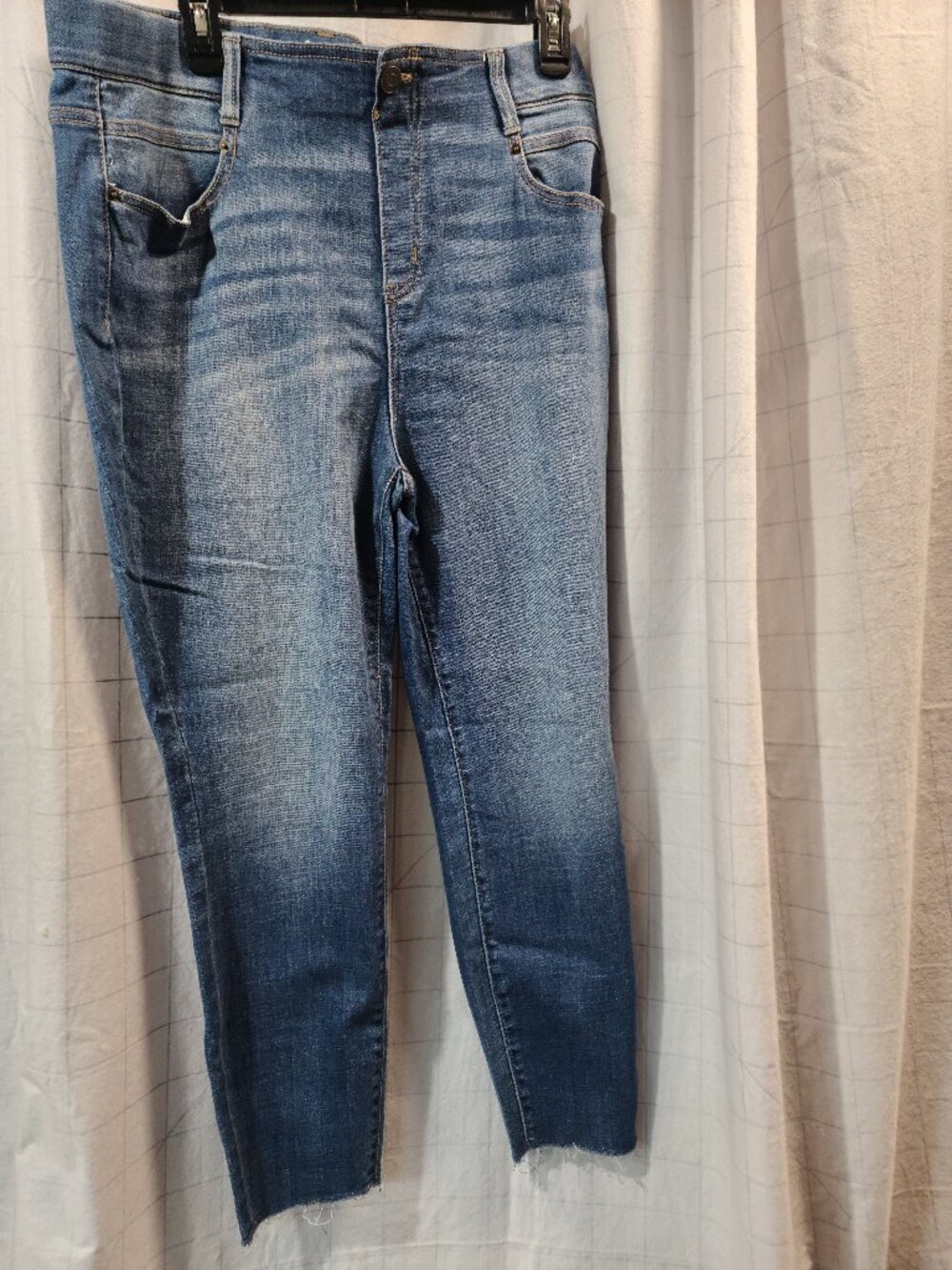 Terra & Sky Jeans Ladies OX Denim Blue Jeans size 14W,pockets
